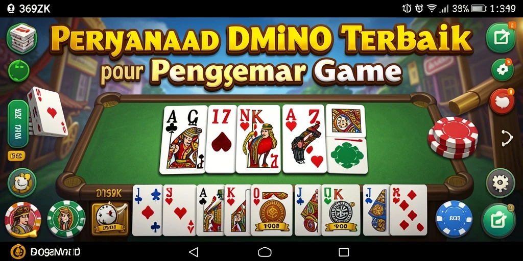 Screenshot gameplay 369ZK yang menampilkan serunya permainan Domino.
