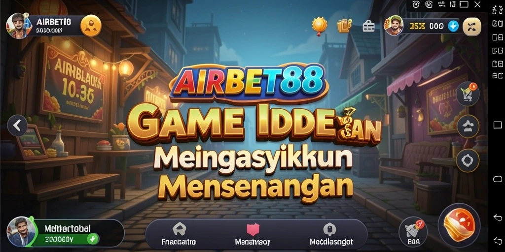 Tampilan gameplay <strong>AIRBET88</strong> yang memikat dan penuh warna.