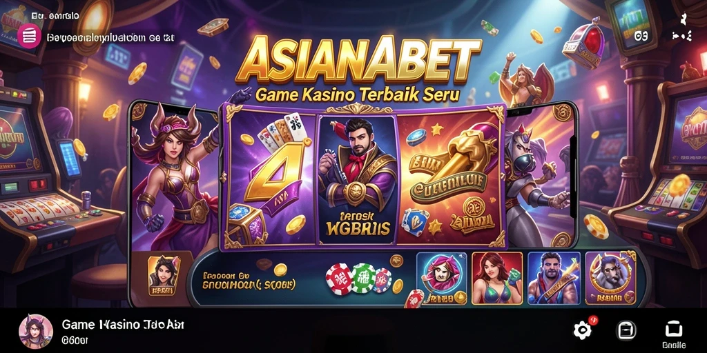 Tampilan gameplay menarik dari ASIANABET dengan grafik yang memukau.