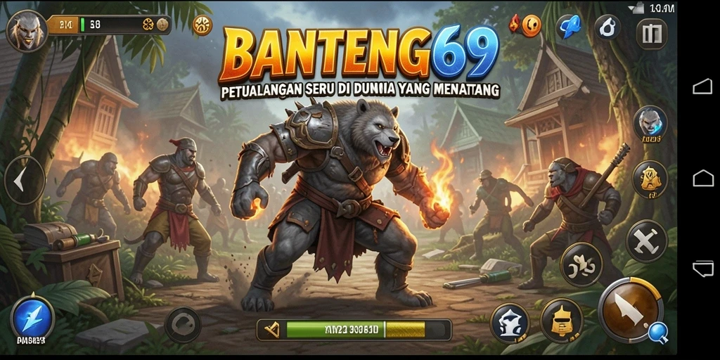 Tangkapan layar petualangan seru dalam BANTENG69 yang penuh tantangan.