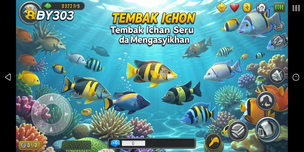 Screenshot utama BOY303 menampilkan aksi tembak ikan yang seru.