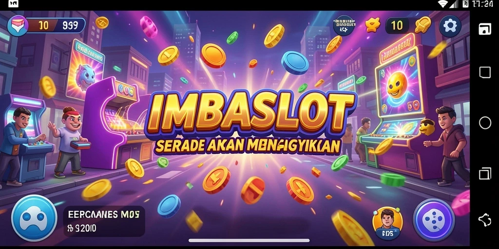 Tangkapan layar IMBASLOT yang menunjukkan gameplay Arcade yang mendebarkan.