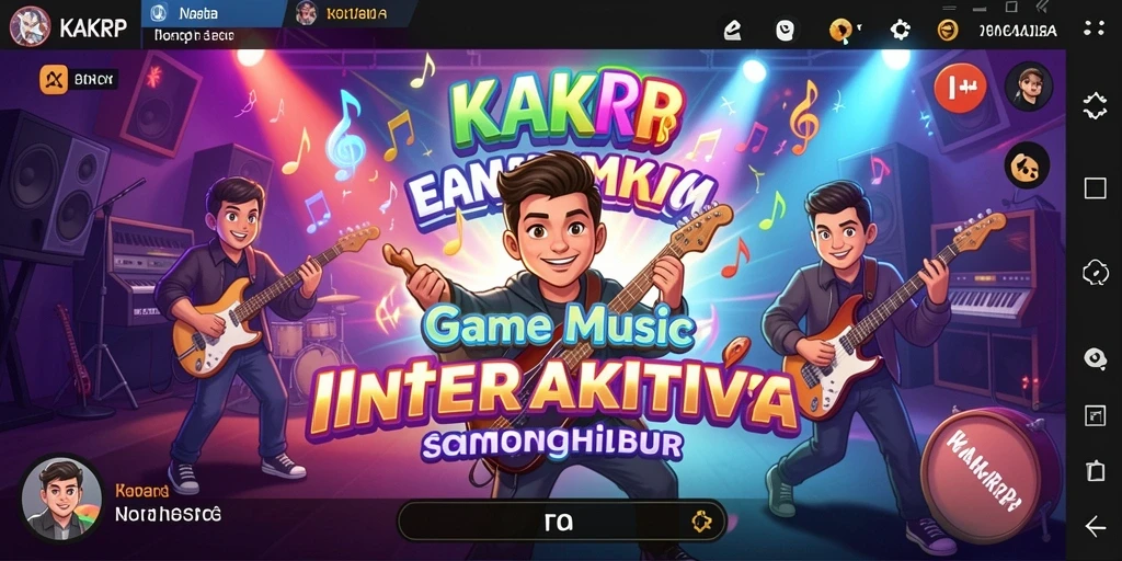Tampilan gameplay KAKRP yang menarik dan interaktif.
