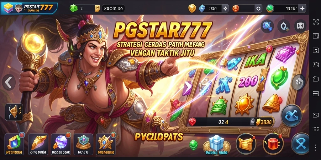 Tangkapan layar gameplay PGSTAR777 menampilkan aksi strategi yang seru dan mendebarkan.