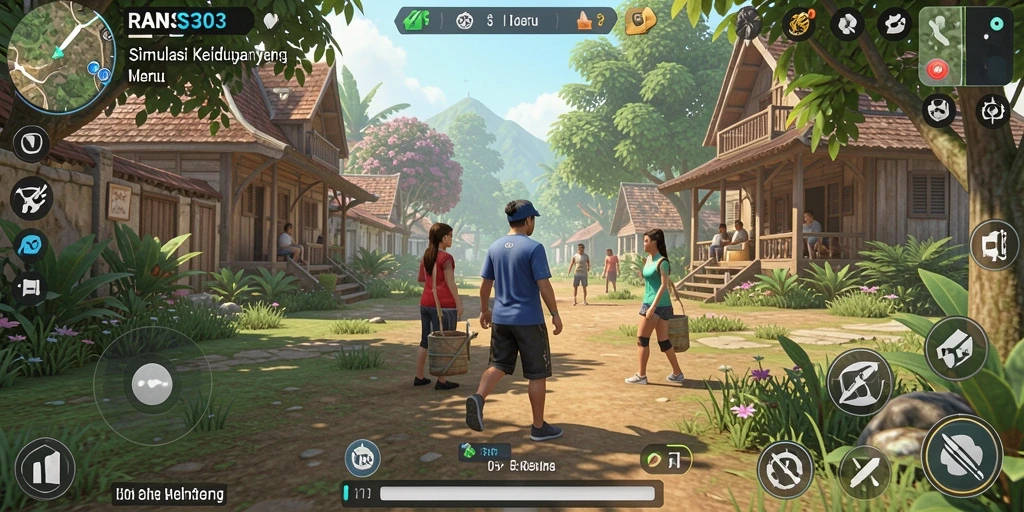 Tampilan gameplay RANS303 yang menawan dan interaktif.