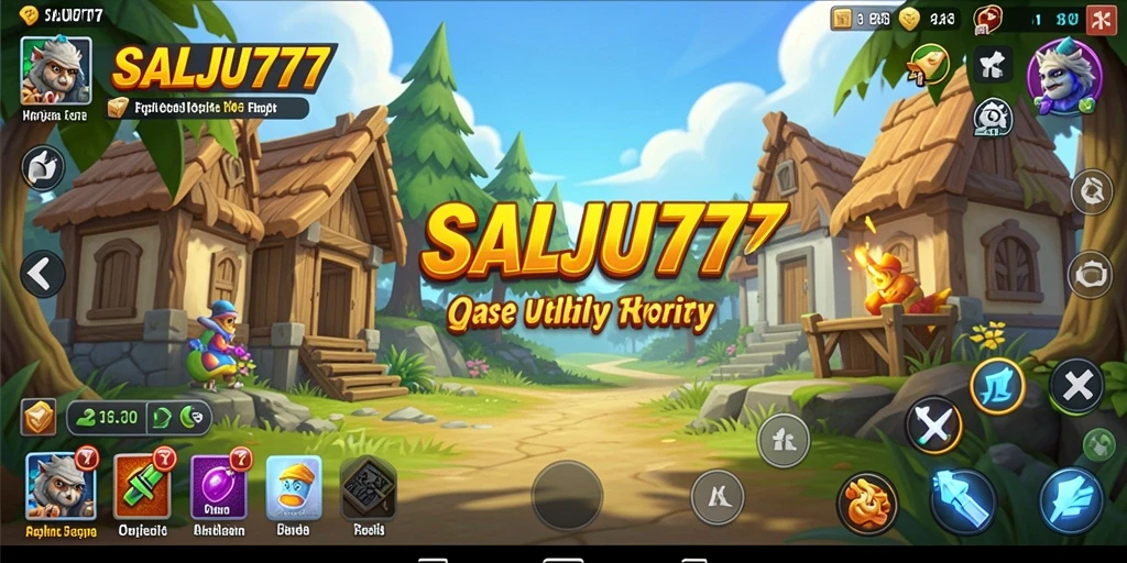 Tampilan antarmuka SALJU777 yang sederhana dan intuitif.