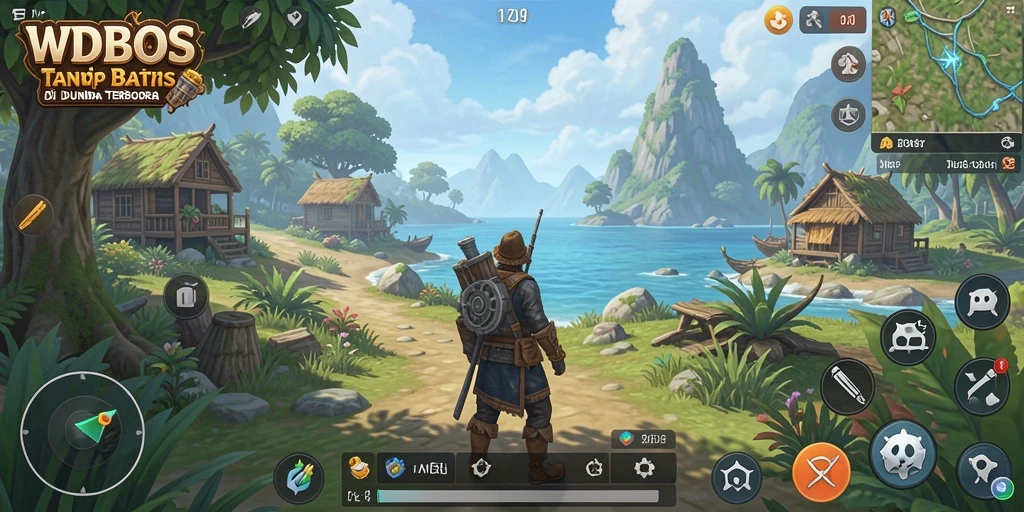 Gameplay WDBOS yang menarik di dunia terbuka yang luas.