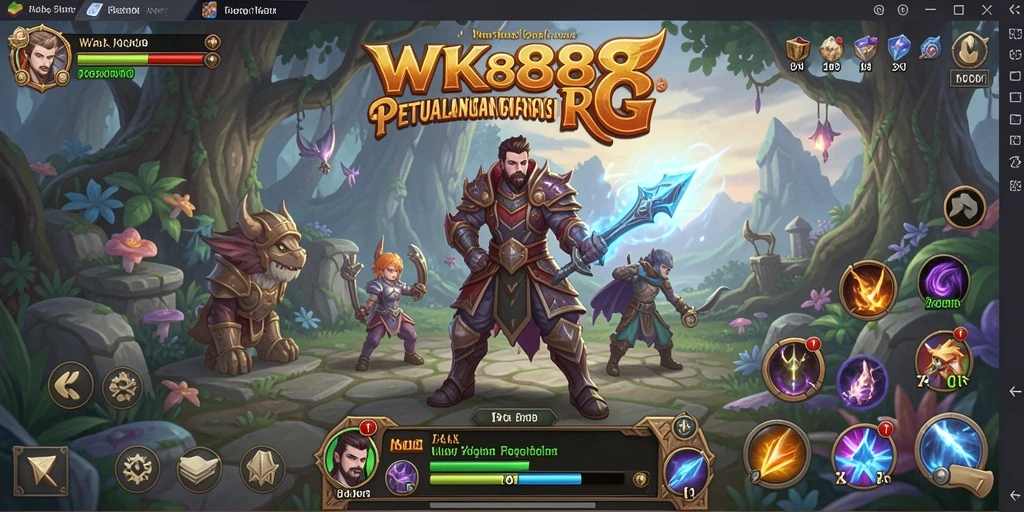 Gameplay seru dan tantangan mendebarkan dalam WK888.